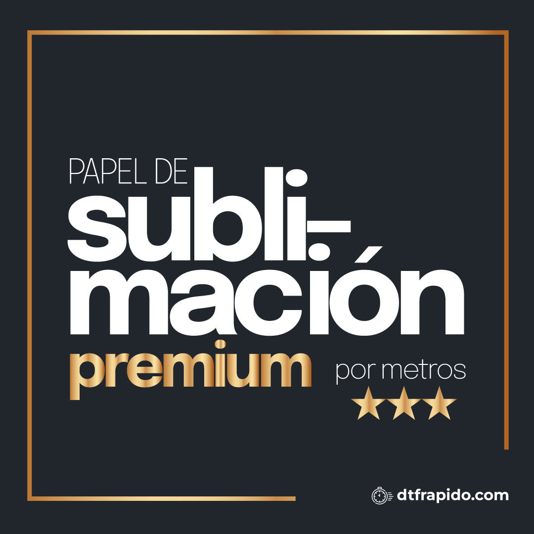 PAPEL SUBLIMACIÓN PREMIUM ⭐️ (Calidad Superior)
