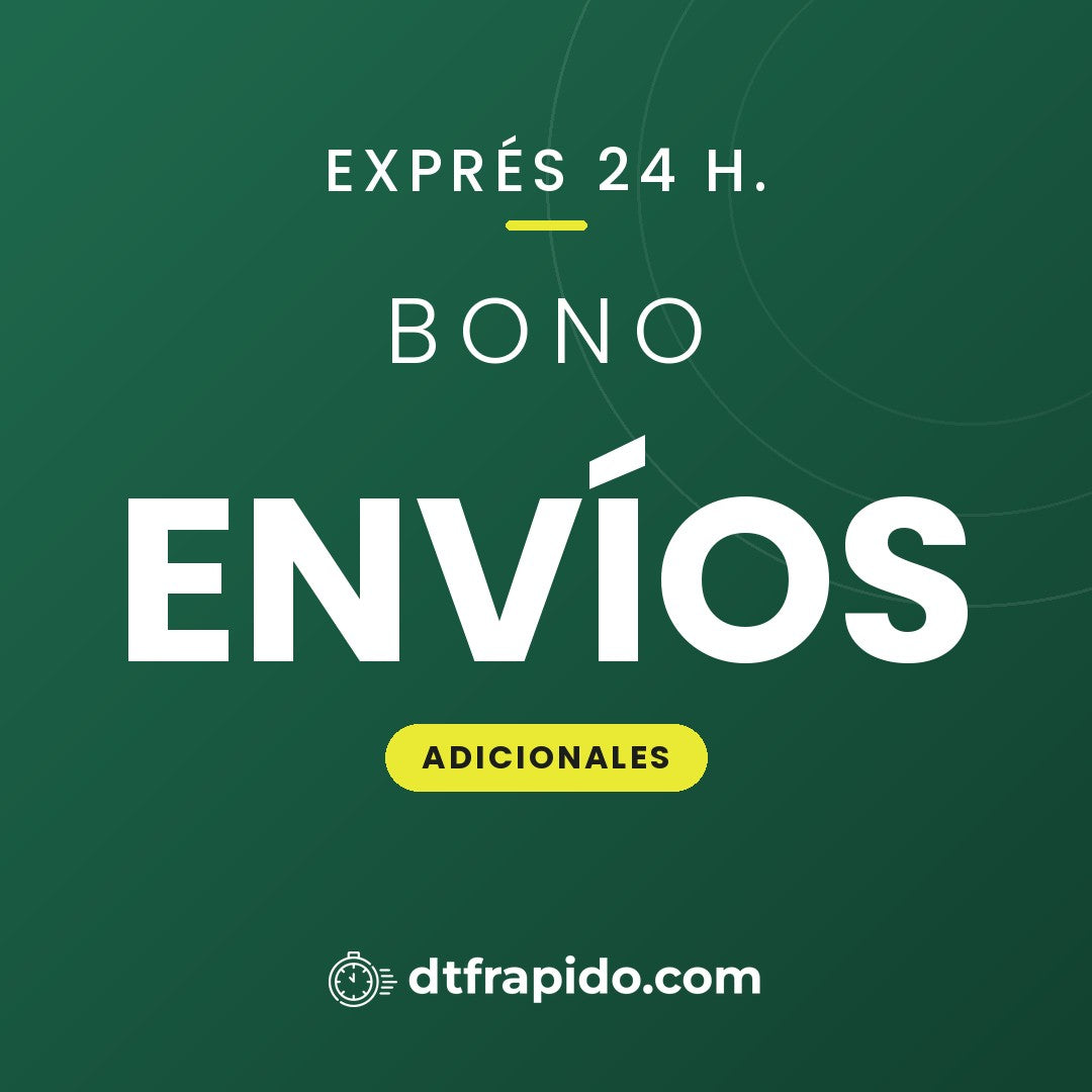 Bono de envíos exprés 24 h. adicionales - DTFrápido